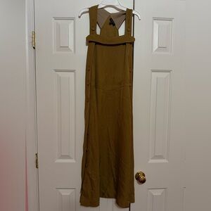 Rag & Bone Adrian Button Detailed Twill Midi Dress